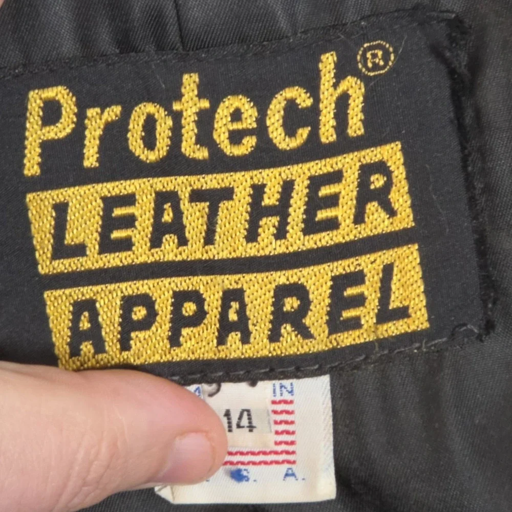 Protech Leather Apparel vintage protech